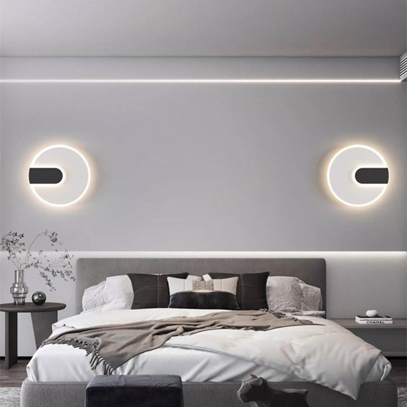 Lumio minimalistische LED wandlamp