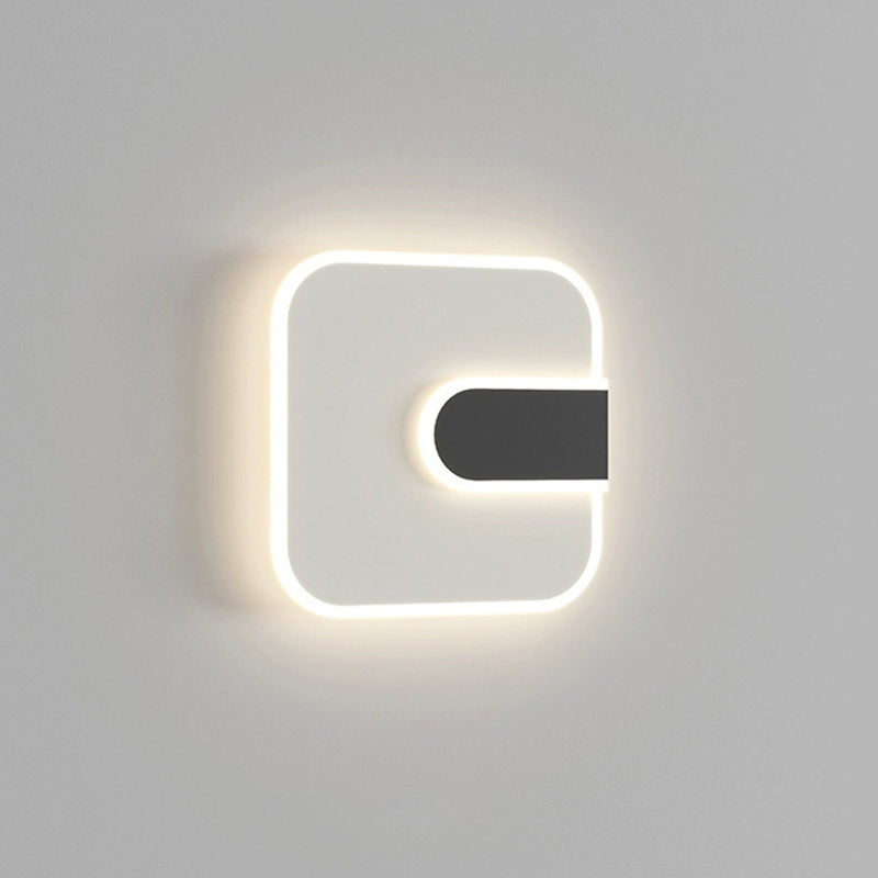 Lumio minimalistische LED wandlamp