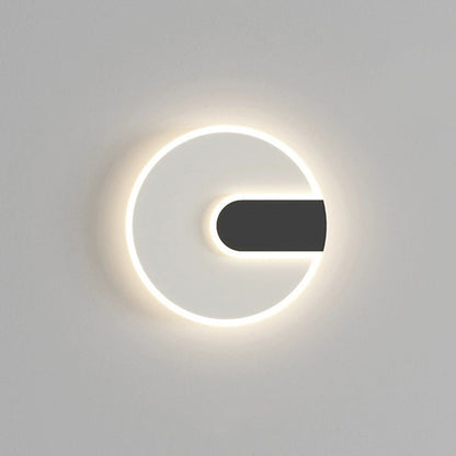 Lumio minimalistische LED wandlamp