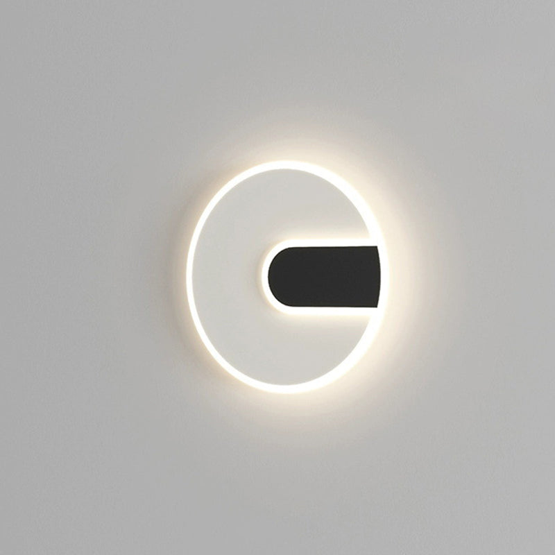 Lumio minimalistische LED wandlamp