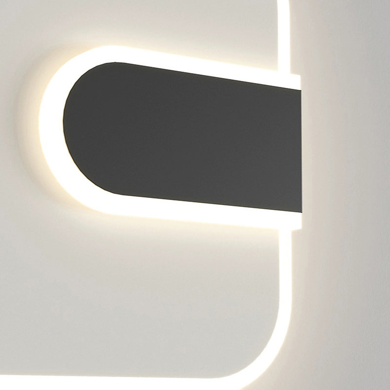 Lumio minimalistische LED wandlamp