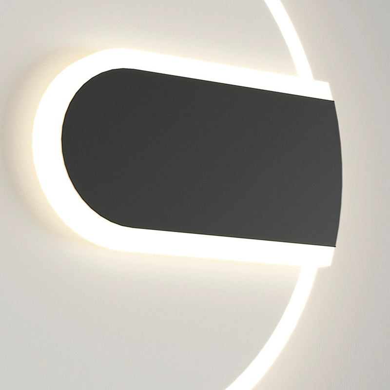 Lumio minimalistische LED wandlamp