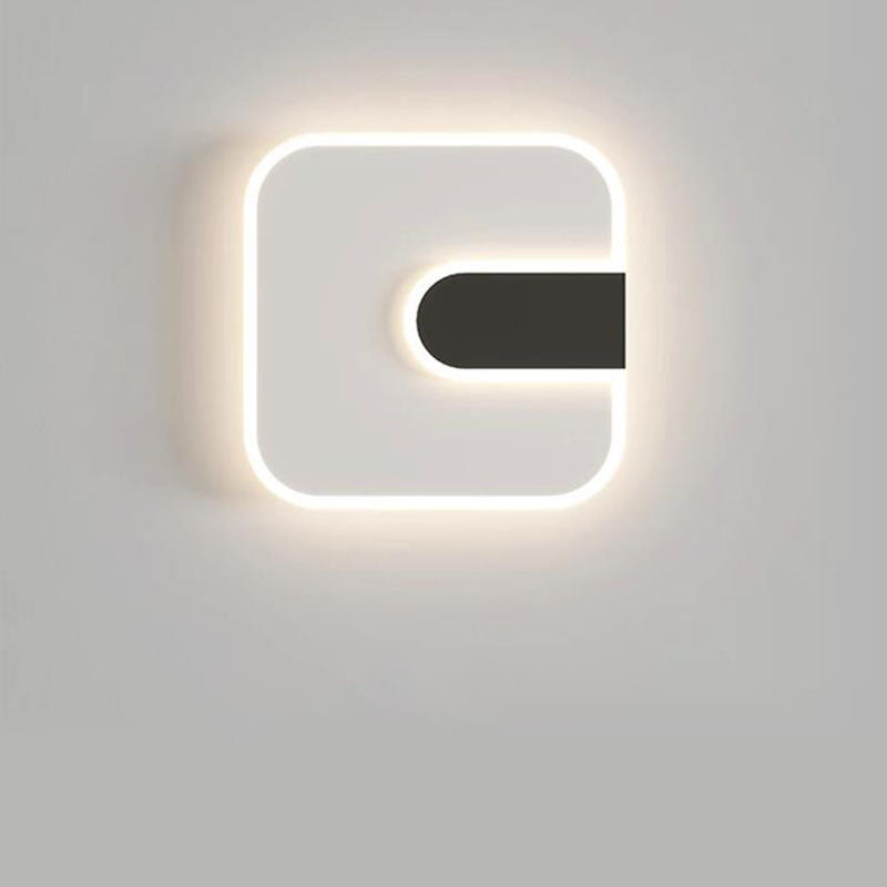 Lumio minimalistische LED wandlamp