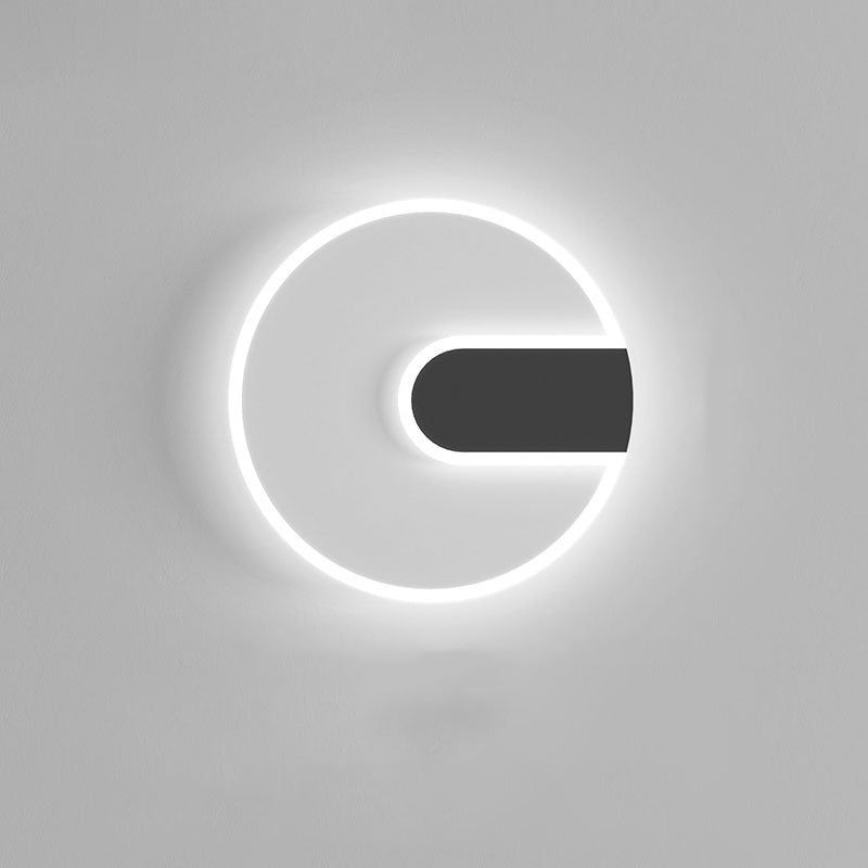 Lumio minimalistische LED wandlamp