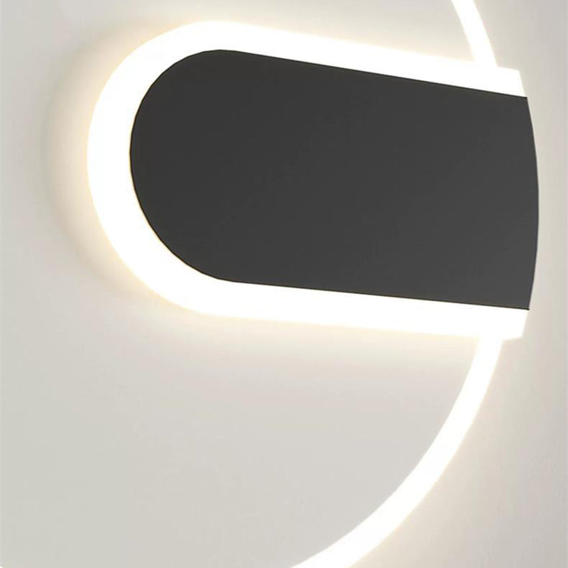 Lumio minimalistische LED wandlamp