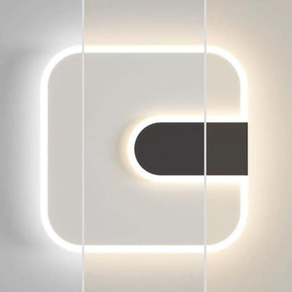 Lumio minimalistische LED wandlamp