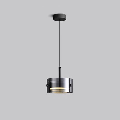 SMD Living minimalistische smoke gray hanglamp