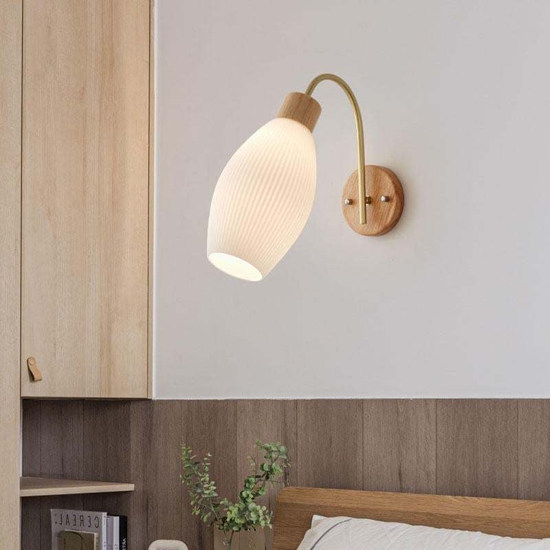 LumiWood Minimalistische Wandlamp