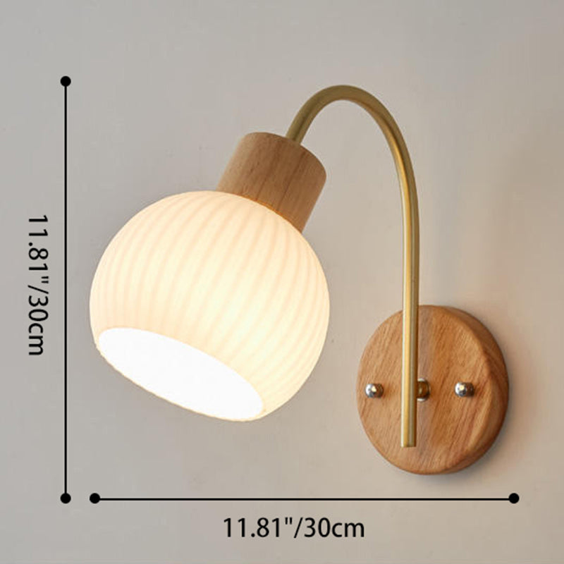 LumiWood Minimalistische Wandlamp