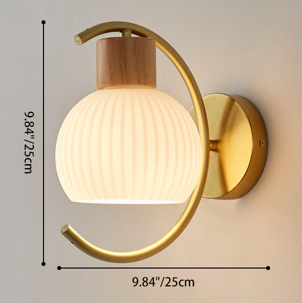 LumiWood Minimalistische Wandlamp