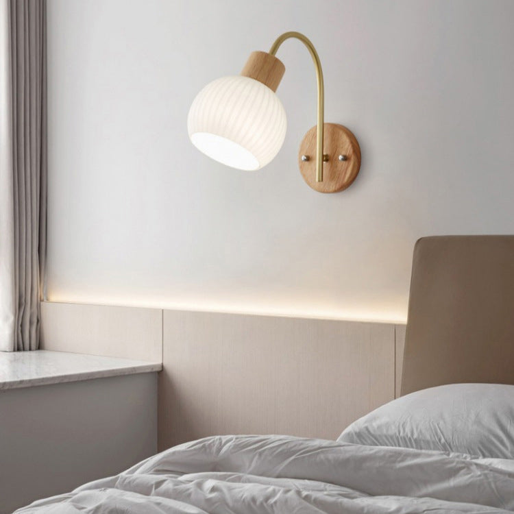 LumiWood Minimalistische Wandlamp