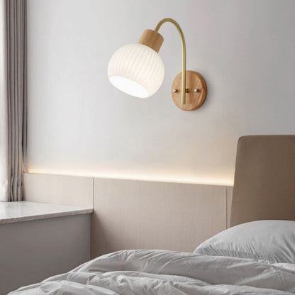 LumiWood Minimalistische Wandlamp