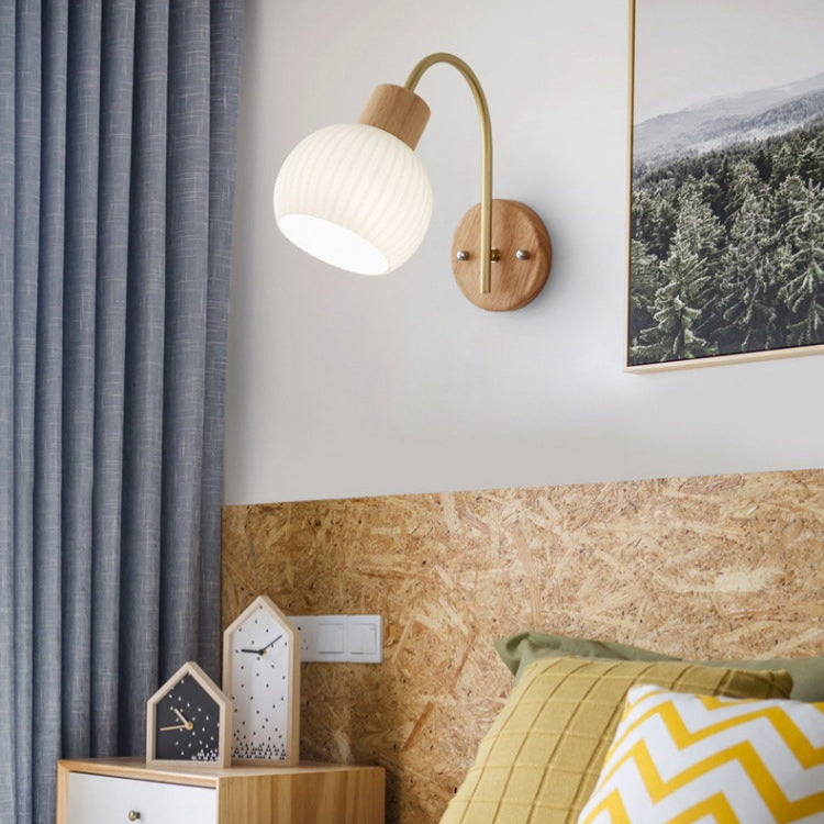 LumiWood Minimalistische Wandlamp