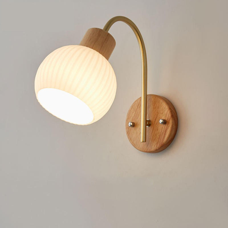 LumiWood Minimalistische Wandlamp