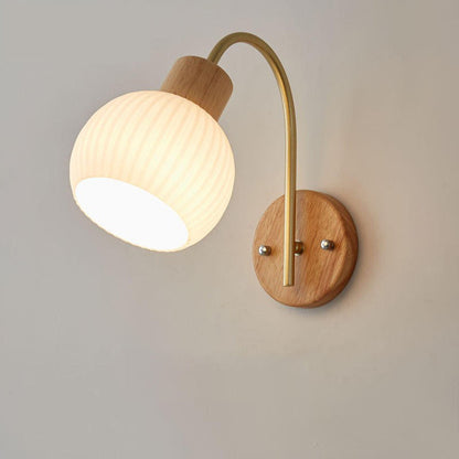 LumiWood Minimalistische Wandlamp