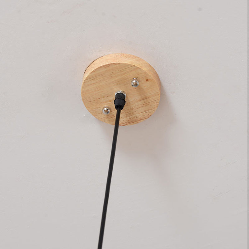 Bamboe Houten Hanglamp 60 cm