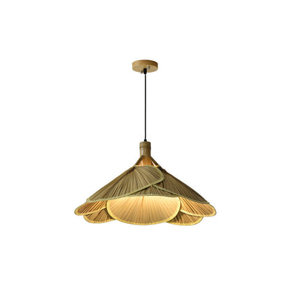 Bamboe Houten Hanglamp 60 cm