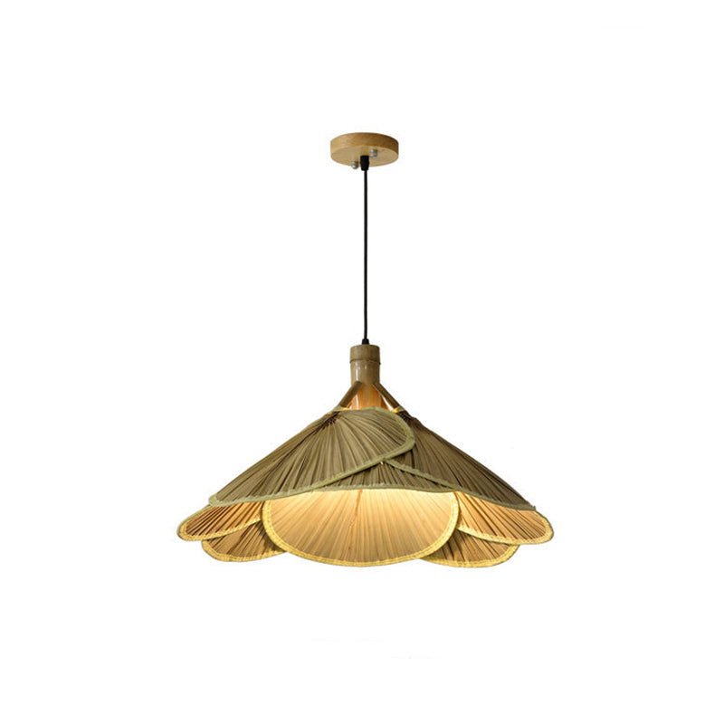 Bamboe Houten Hanglamp 60 cm