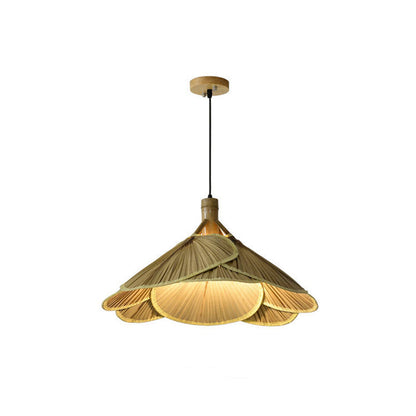 Bamboe Houten Hanglamp 60 cm