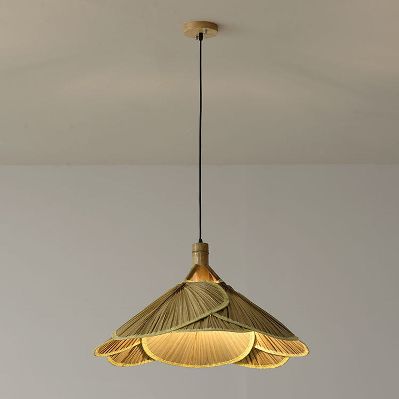 Bamboe Houten Hanglamp 60 cm