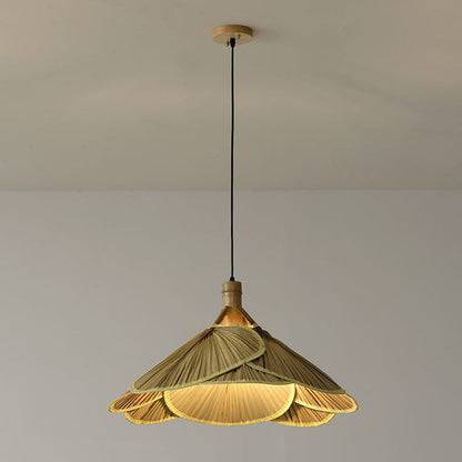 Bamboe Houten Hanglamp 60 cm