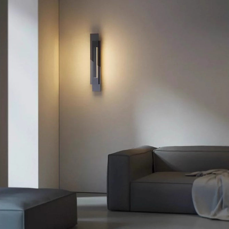 Industriële LED Wandlamp RVS