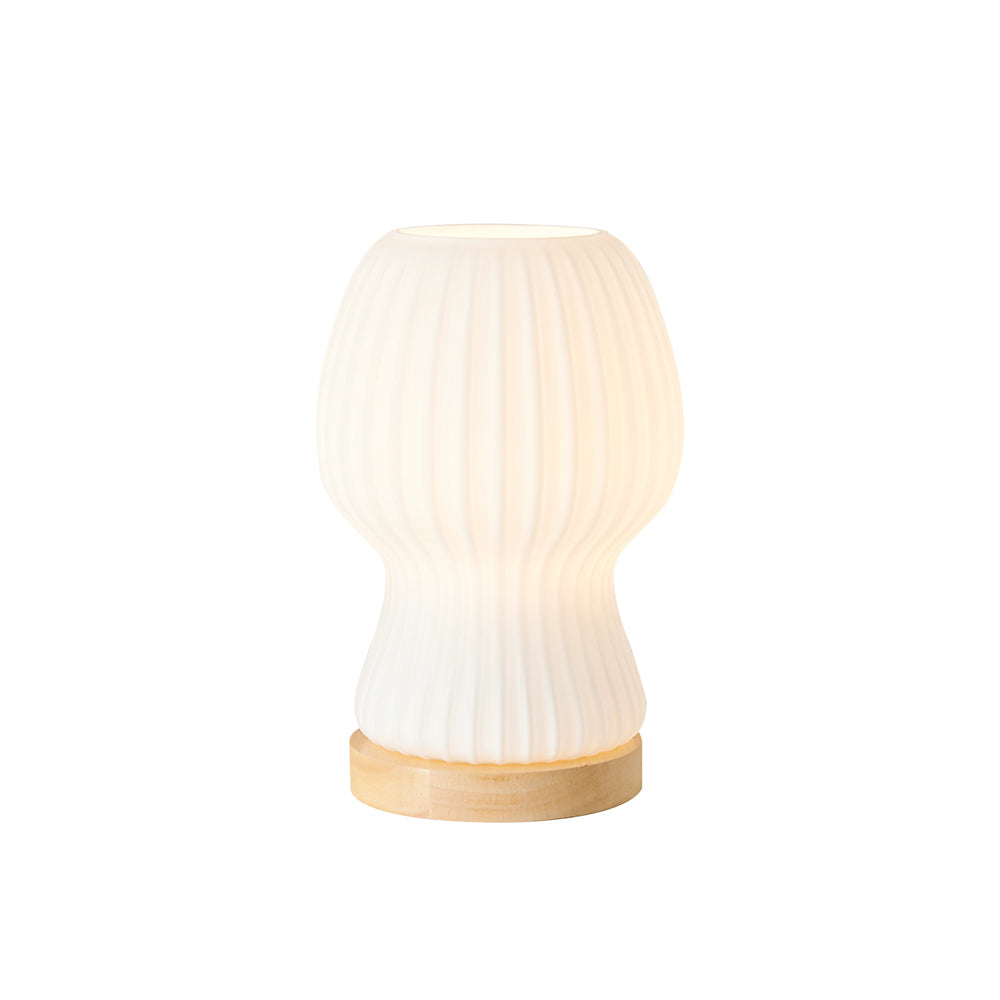 Japandi Glazen Tafellamp