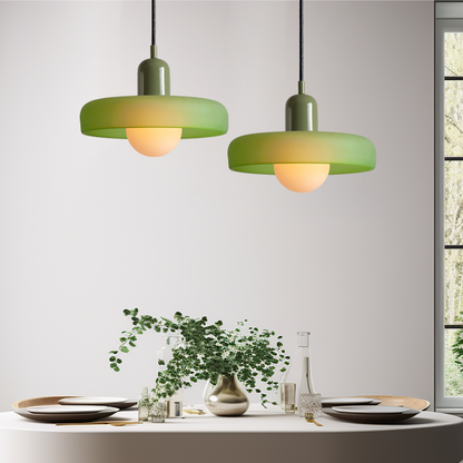 LumiGlass moderne hanglamp van gekleurd glas