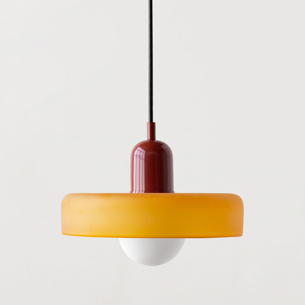 LumiGlass moderne hanglamp van gekleurd glas