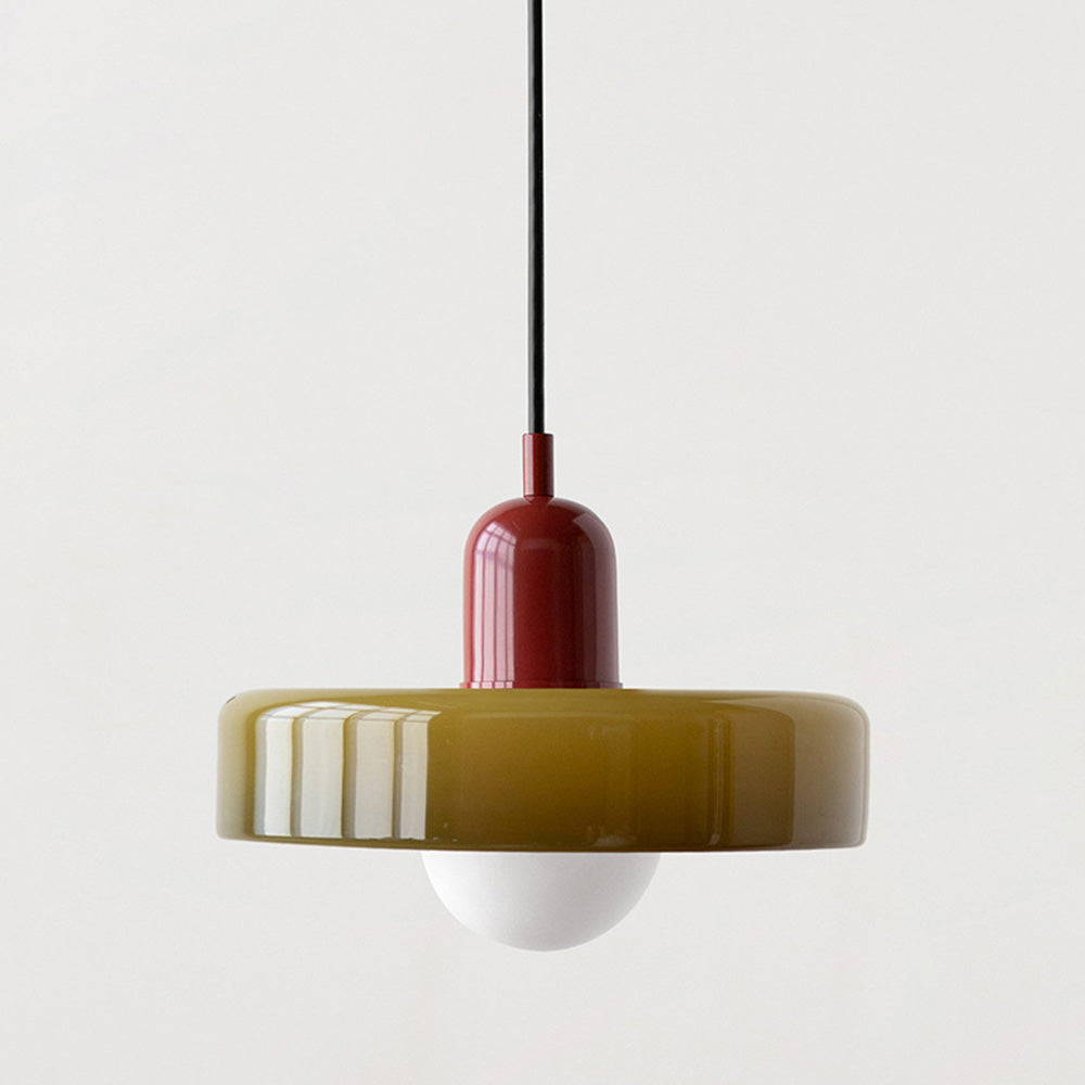LumiGlass moderne hanglamp van gekleurd glas