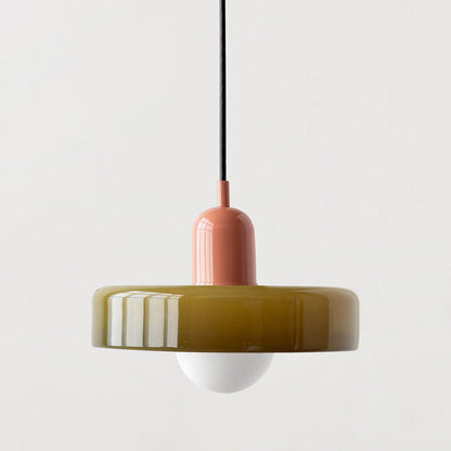 LumiGlass moderne hanglamp van gekleurd glas