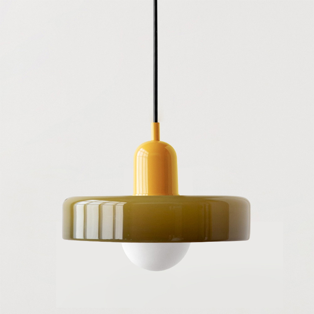 LumiGlass moderne hanglamp van gekleurd glas