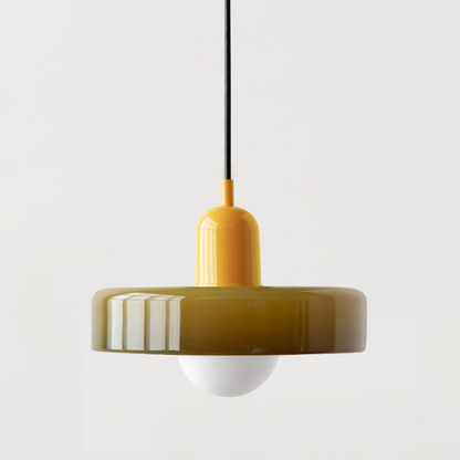 LumiGlass moderne hanglamp van gekleurd glas