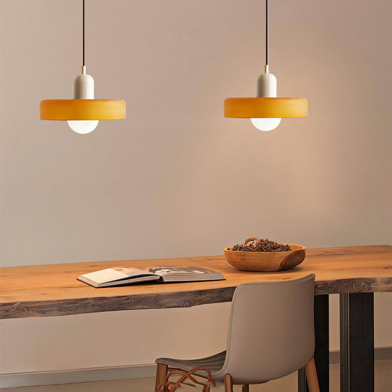 LumiGlass moderne hanglamp van gekleurd glas