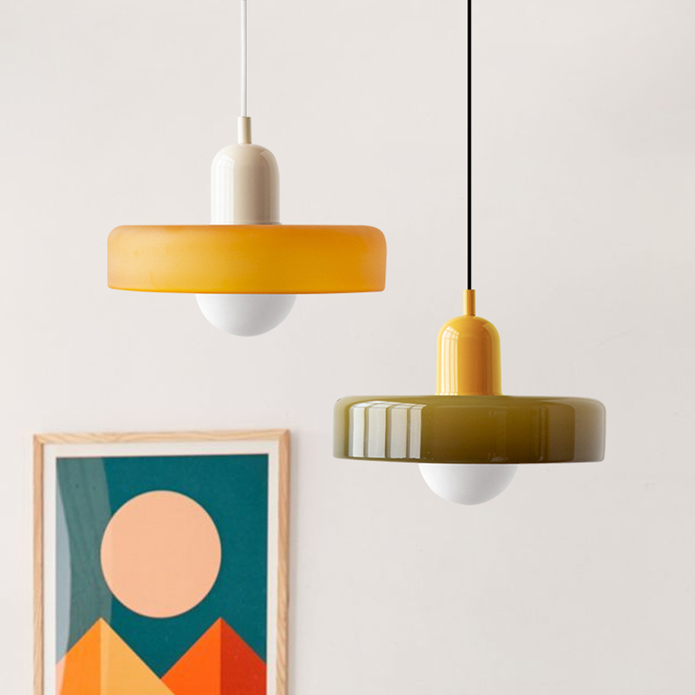 LumiGlass moderne hanglamp van gekleurd glas