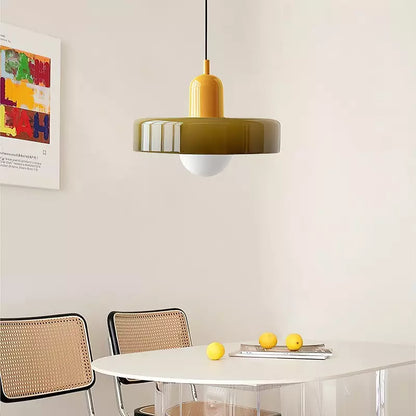 LumiGlass moderne hanglamp van gekleurd glas