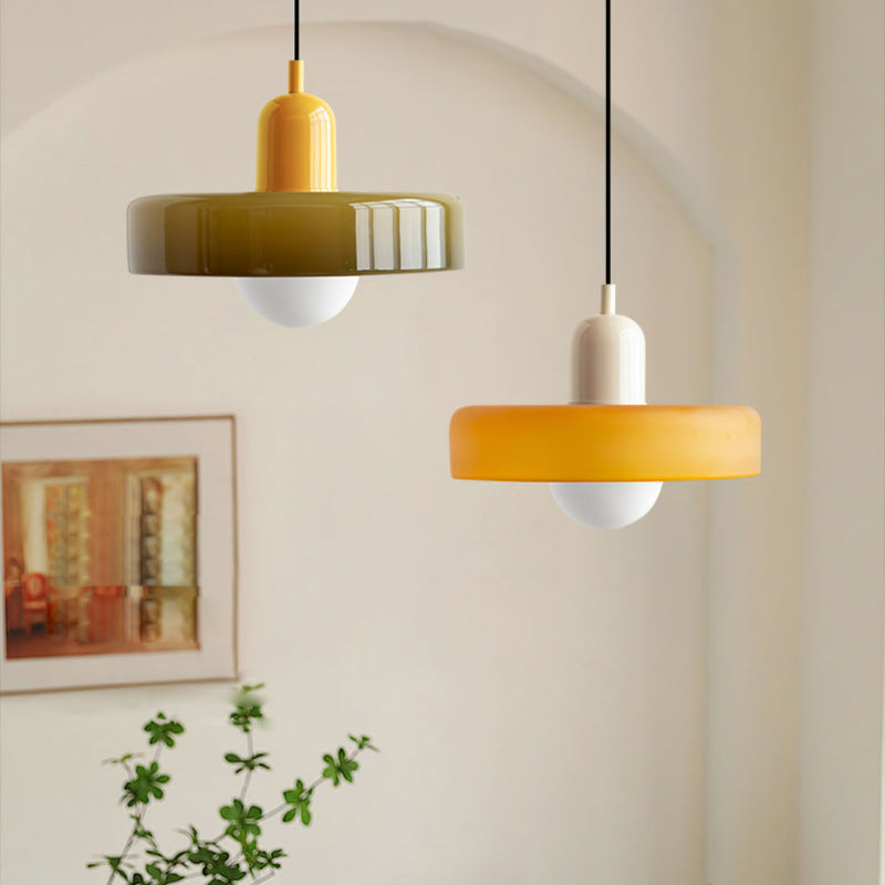 LumiGlass moderne hanglamp van gekleurd glas