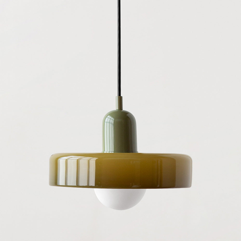 LumiGlass moderne hanglamp van gekleurd glas