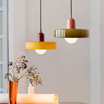 LumiGlass moderne hanglamp van gekleurd glas