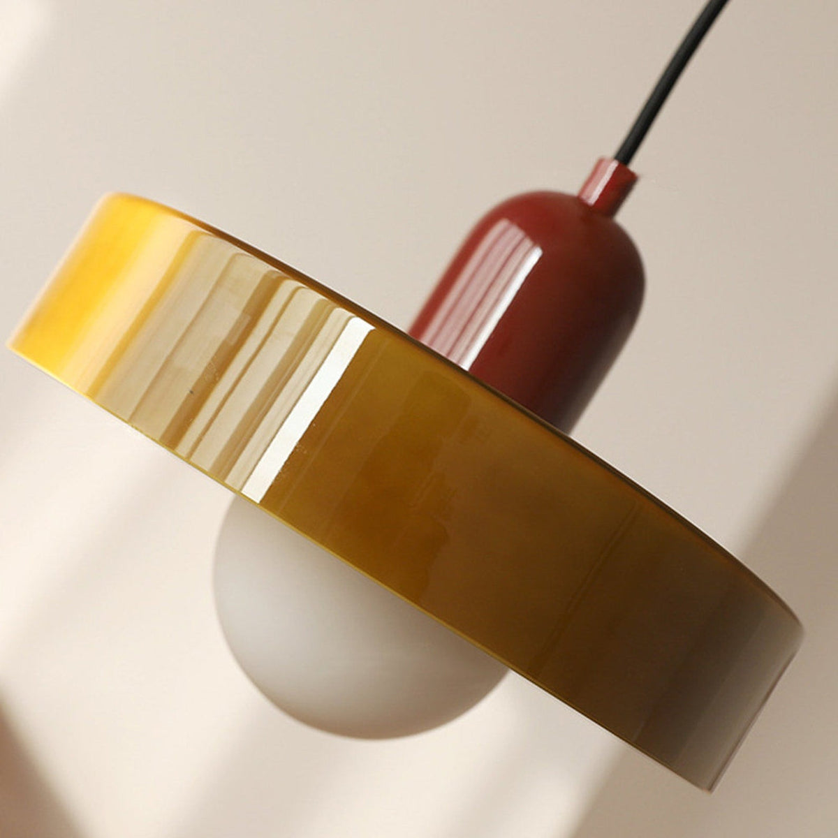 LumiGlass moderne hanglamp van gekleurd glas