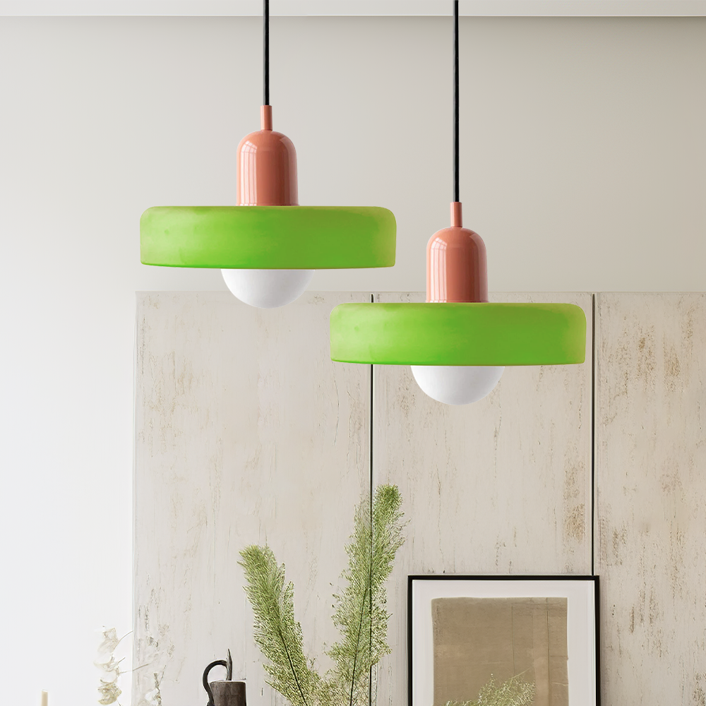 LumiGlass moderne hanglamp van gekleurd glas