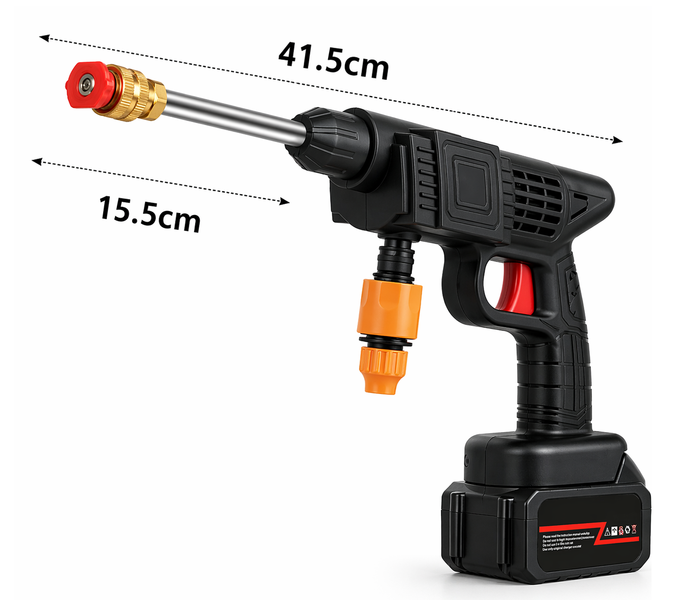 Mixotronic Accu Hogedrukreiniger 48V – Draadloos 30 Bar – 2 x accu met oplader