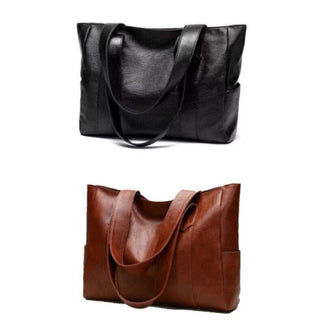 Araceli vintage leren schoudertas