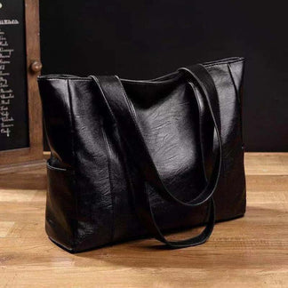 Araceli vintage leren schoudertas