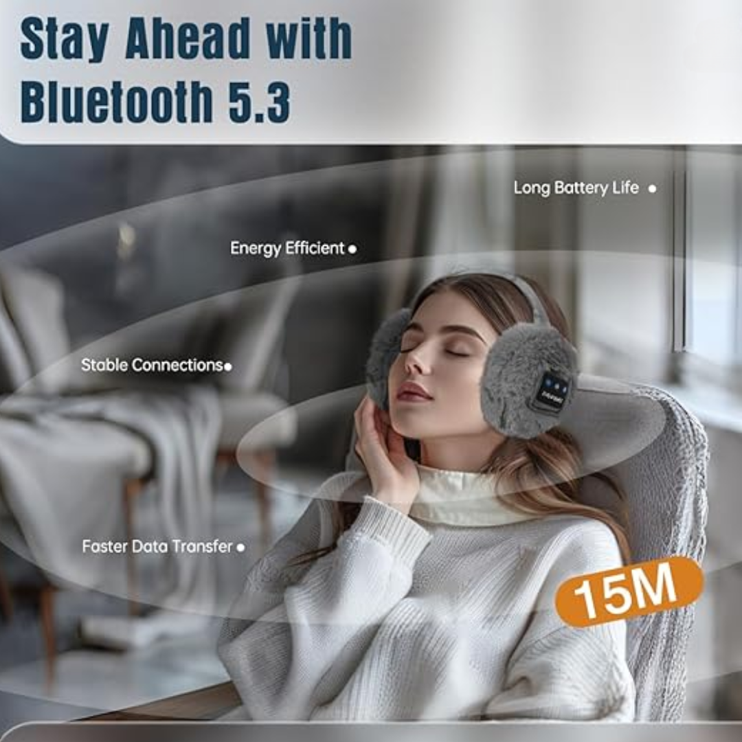CozySound draadloze bluetooth oorwarmers