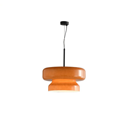 Retro glazen LED hanglamp