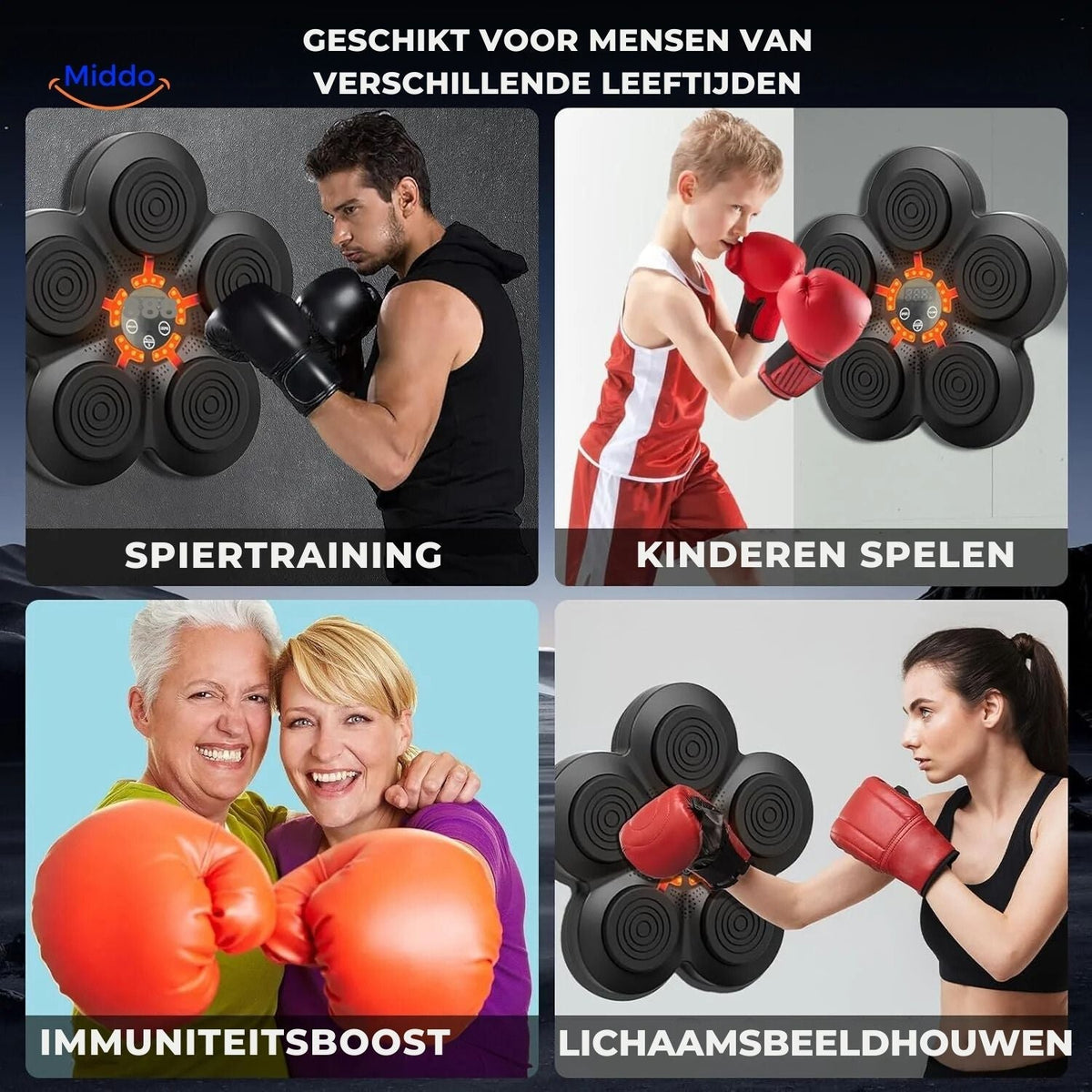 PunchTech interactieve smart boksmachine