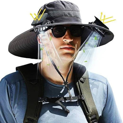 Outdoor Zonnehoed met Dubbele Ventilator