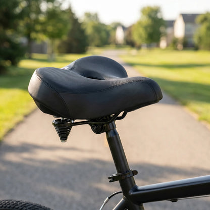 Breed Fietszadel Met Vering