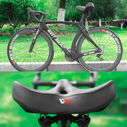 Breed Fietszadel Met Vering